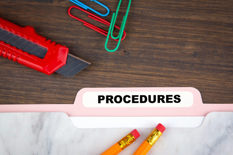 Writing Standard Operating Procedures
